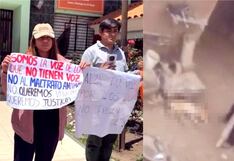 Hombre mata a palazos a perrita preñada y ahora es buscado por la Policía en Cusco