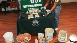 Arica: Cae peruano con 3 kilos de droga en laboratorio clandestino