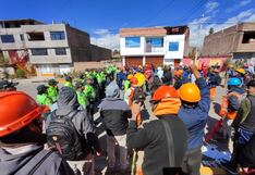 Bombas lacrimógenas y detenidos en bronca por obra del Coar Junín