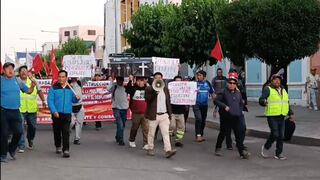 Arequipa marcha contra ola de extorsiones y sicariatos (VIDEO)