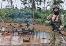 Madre de Dios: destruyen 14 campamentos mineros ilegales en la Reserva Nacional de Tambopata (FOTOS)