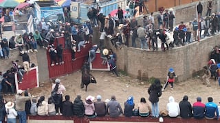 Corrida de toros deja varios heridos en Huancavelica