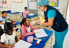 Desparasitan a escolares de 18 colegios del Medio Piura