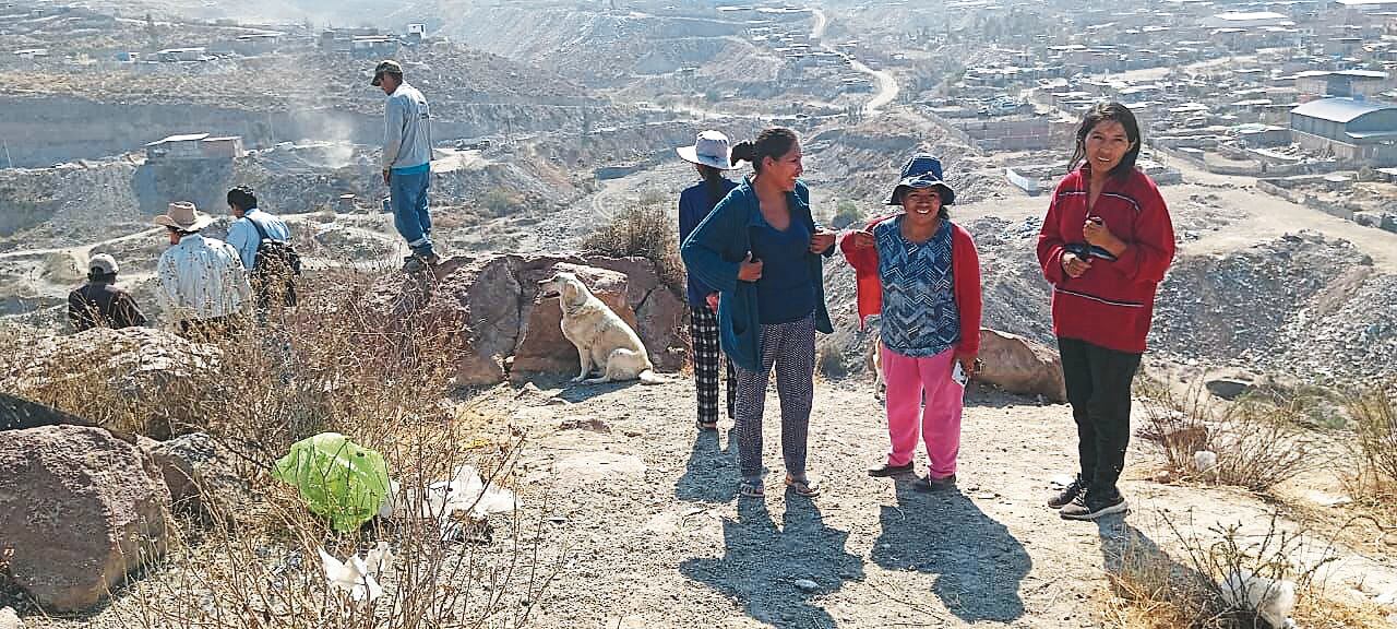 Vecinos del distrito de Mariano Melgar. Foto: GEC.