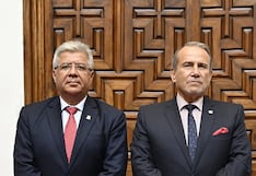 Canciller Schialer y ministro Astudillo se presentaron ante el Congreso