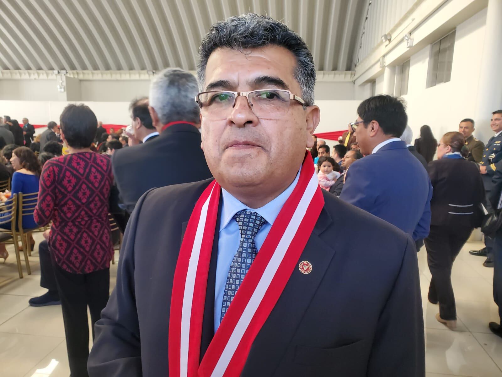 Decano del Colegio de Ingenieros de Arequipa, Víctor Rendón Dávila.