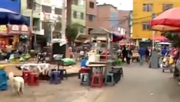 Rímac: Mercado de Caquetá presenta atención restringida