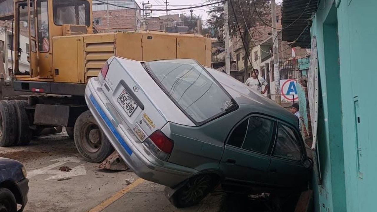 Accidente ocurrió en la sexta cuadra de la avenida Cahuide, en El Porvenir.