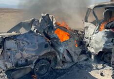 Habría una cuarta víctima en fatal accidente ocurrido en carretera Panamericana Sur