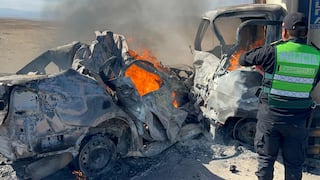 Habría una cuarta víctima en fatal accidente ocurrido en carretera Panamericana Sur