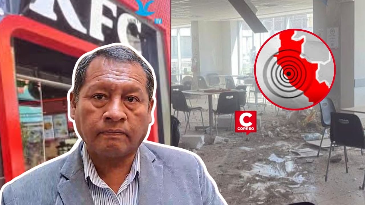 Alcalde de Ica reporta daños tras fuerte sismo de magnitud 6.1 que también fue sentido en Lima. Composición: Diario Correo.