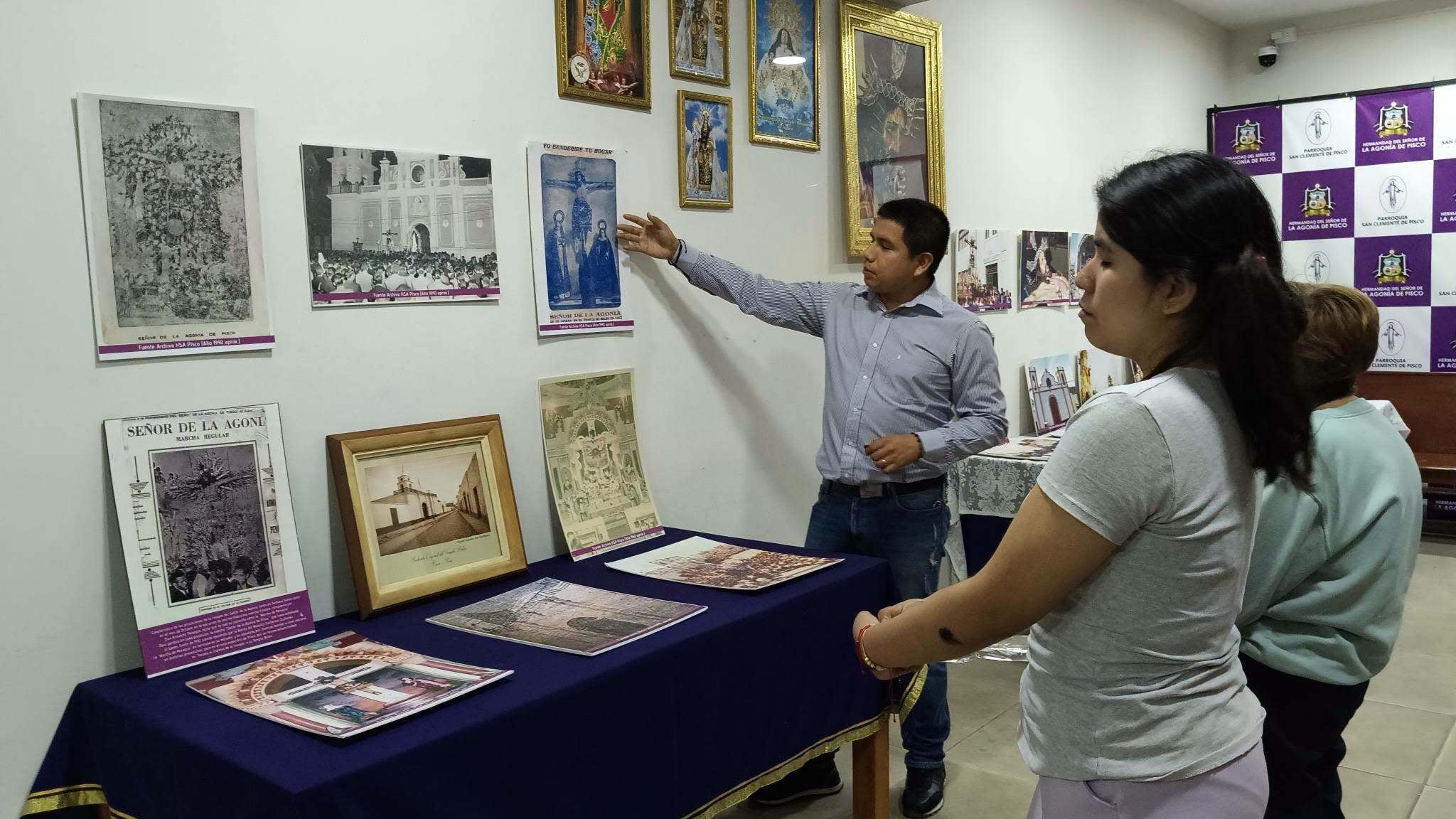 Pisco: hoy será la última exposición histórica del Señor de La Agonía en su local institucional
