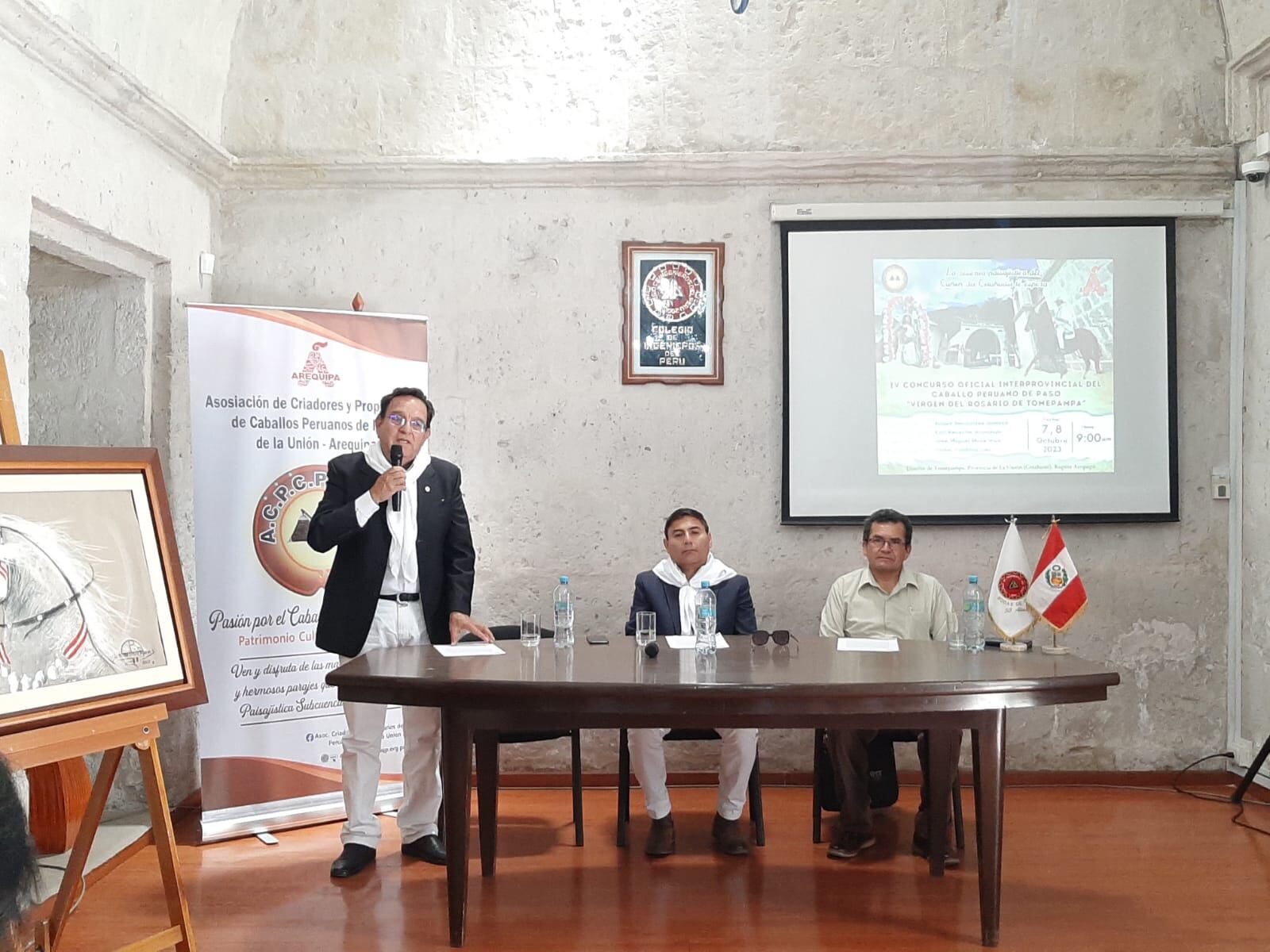 Presentan concurso de caballo de paso en Arequipa. (Foto: GEC)