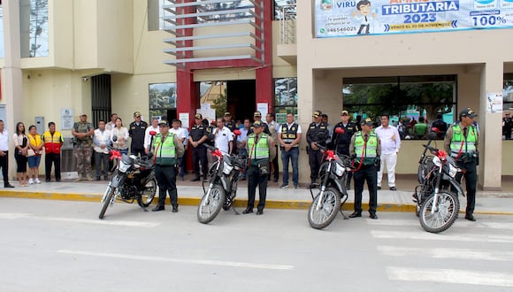 Municipalidad las dona a la División de Tránsito de la Policía Nacional del Perú con la finalidad de combatir la informalidad en el transporte público.