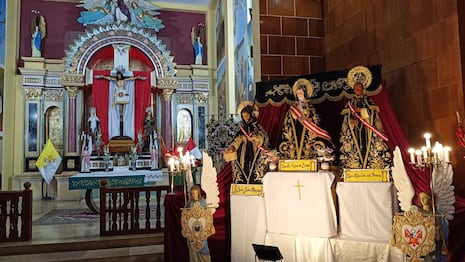 Pisco: templo Belén se viste de rojo y blanco por el 205º aniversario de la Independencia del Perú