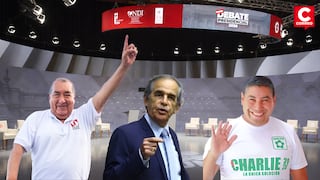 Debate 2026: Estas son las propuestas de Carrasco, Chiabra y Vizcarra para fomentar el empleo formal