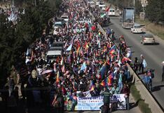 Bolivia: Seguidores de Evo Morales marchan en La Paz para inscribir su candidatura
