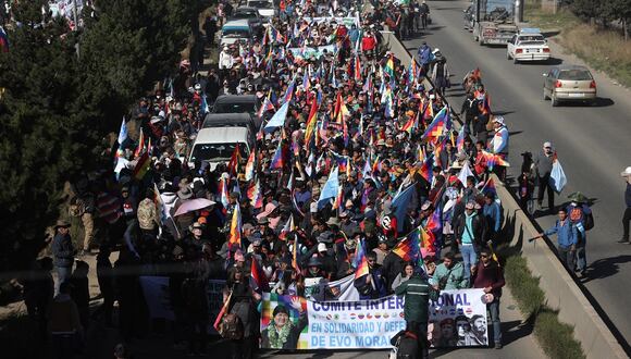 Bolivia: Seguidores de Evo Morales marchan en La Paz para inscribir su candidatura | MUNDO | CORREO