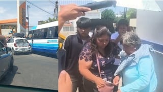 Ica: vendedora de pan resulta herida en choque ocurrido entre la avenida León Arechua y Salaverry