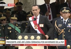 Presidente Jerí en aniversario de la PNP: “No habrá respaldo sin resultados” en combate al crimen