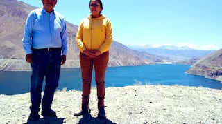Tacna: Congresistas visitan la laguna de Aricota para verificar su descenso