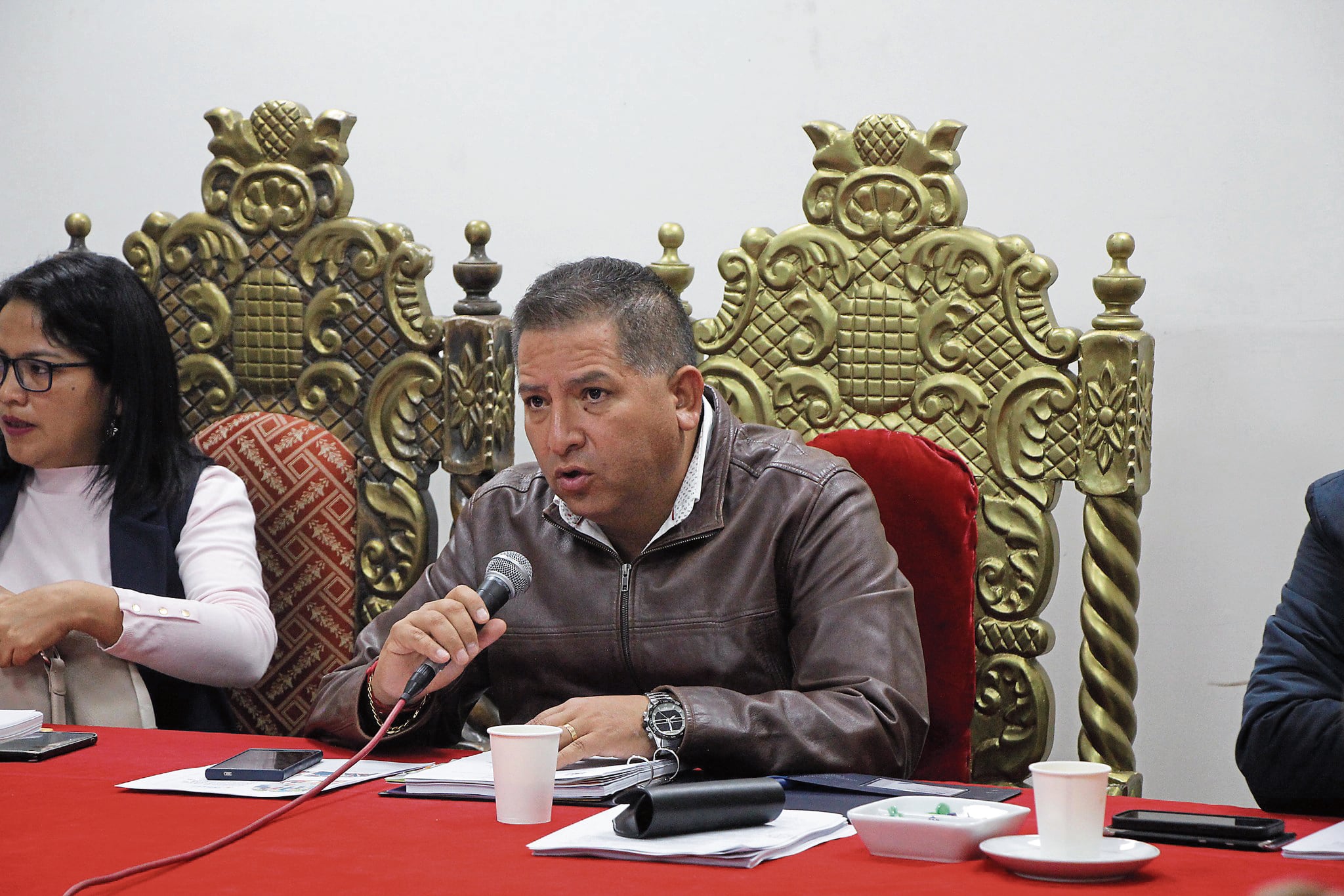 Juan Carlos Linares, alcalde de Cayma, ya no será candidato provincial de Arequipa. Foto: Municipalidad de Cayma.