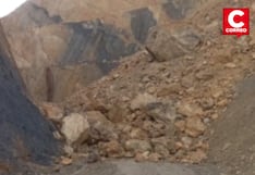 Jauja: Ricrán queda incomunicado tras derrumbe en vía regional y vecinos exigen maquinaria