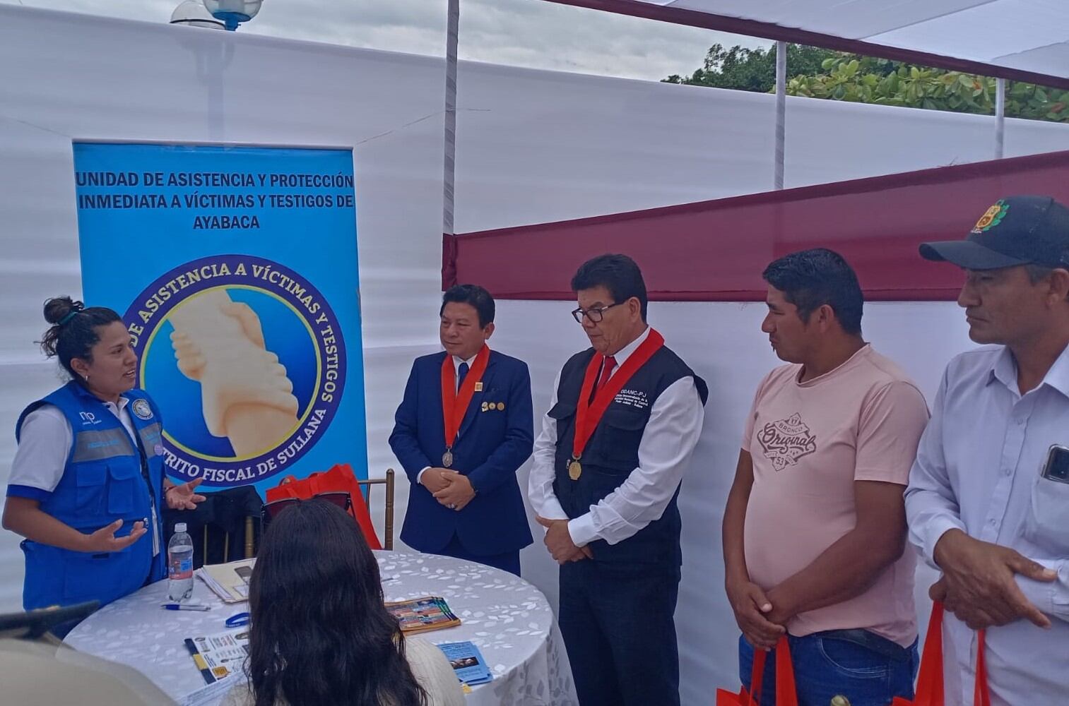 Evento Llapanchikpaq Justicia fue desarrollado en el distrito de Paimas, en Ayabaca.