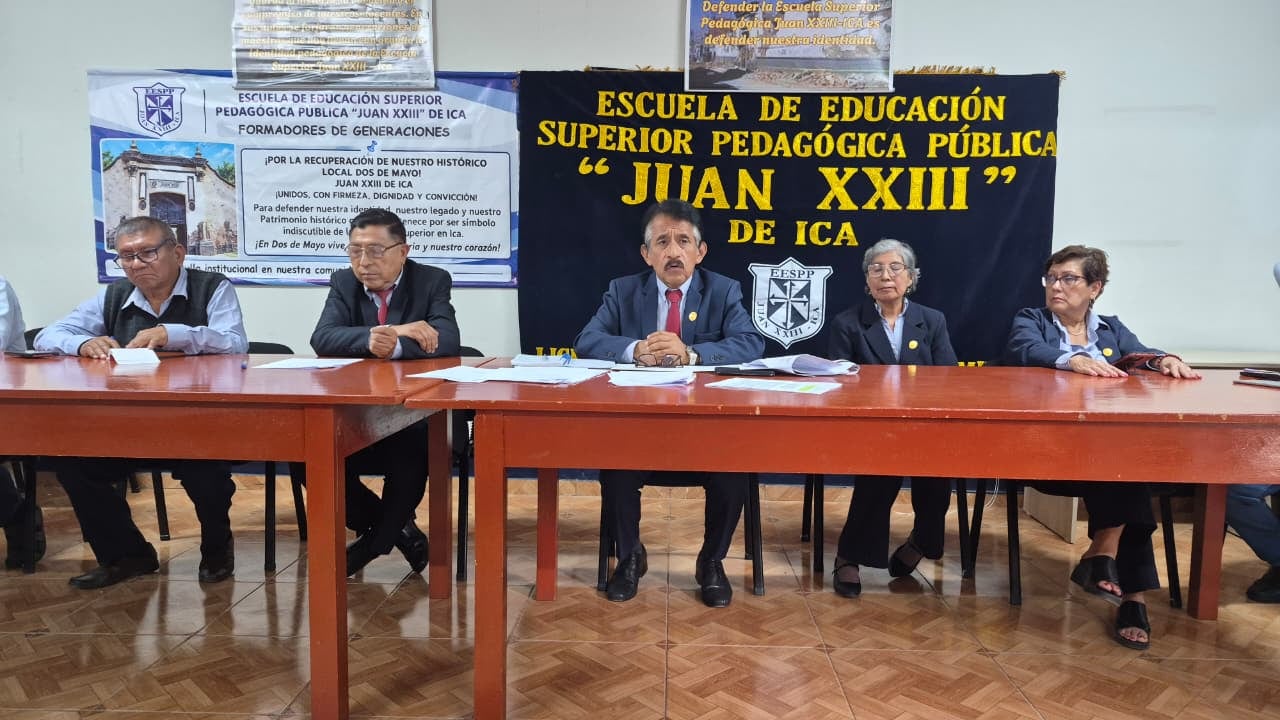 Instituto Juan XXIII reclama terreno de la calle Dos de Mayo y cuestiona decisión de la DREI Ica