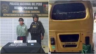 Chincha: atrapan a presunto microcomercializador tras intento de asalto