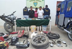 Piura: Caen seis presuntos integrantes de dos bandas delictivas en Sullana