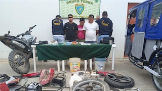 Piura: Caen seis presuntos integrantes de dos bandas delictivas en Sullana