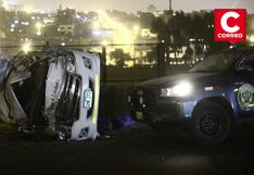 Delincuente roba miniván escolar en Chorrillos y muere tras persecución