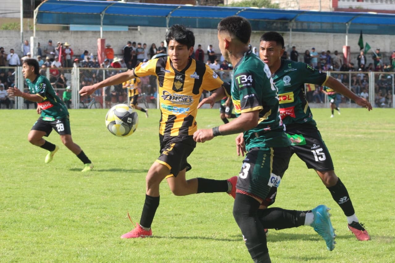 Sportivo Huaracán en la pelea de la Copa Perú en Arequipa. Foto: GEC.