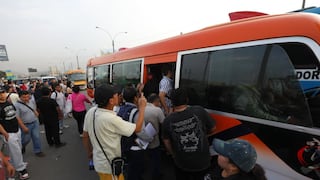 El paro fue parcial, pero incomodó