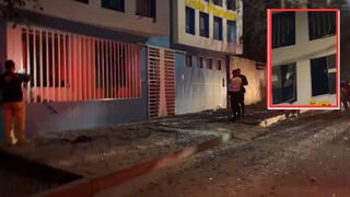 Trujillo: Detonan potente explosivo en colegio privado de Laredo (VIDEO)