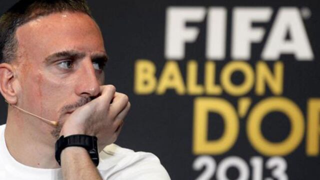 Ribery: "En el 2013 yo gané todo y Cristiano Ronaldo nada"