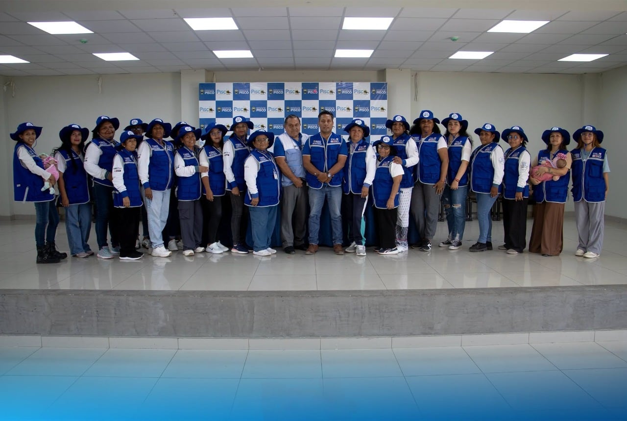 Pisco: entregan implementos a actoras sociales que combaten la anemia infantil