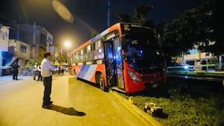 Sicarios asesinan a chofer de JC Bus a balazos en San Martín de Porres