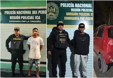 Policía captura a sujetos con requisitorias y en otro operativo recuperan auto hurtado
