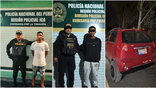 Policía captura a sujetos con requisitorias y en otro operativo recuperan auto hurtado