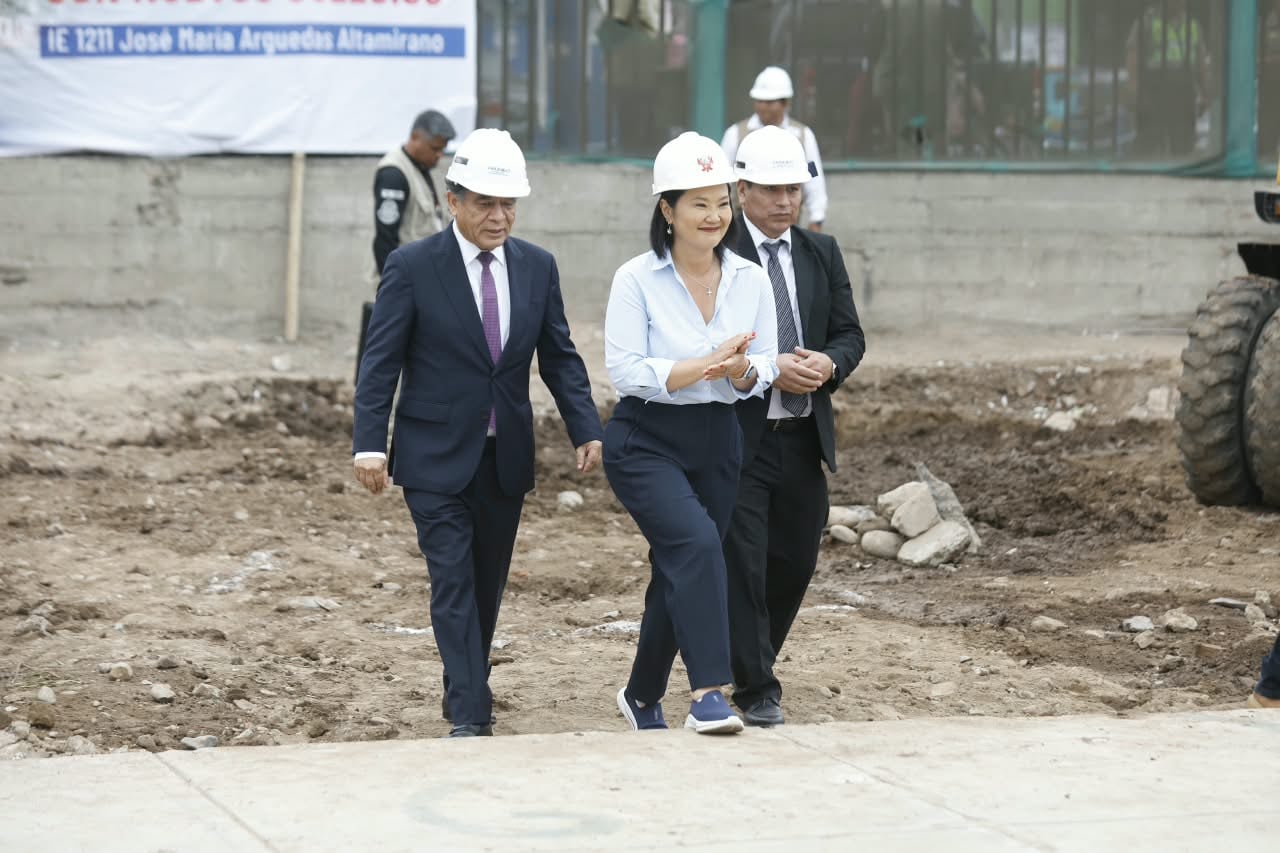 La presidenta destacó los resultados de las acciones contra las organizaciones criminales y aseguró que su gestión continuará con los operativos de seguridad. Foto: Mario Zapata N. / @photo.gec