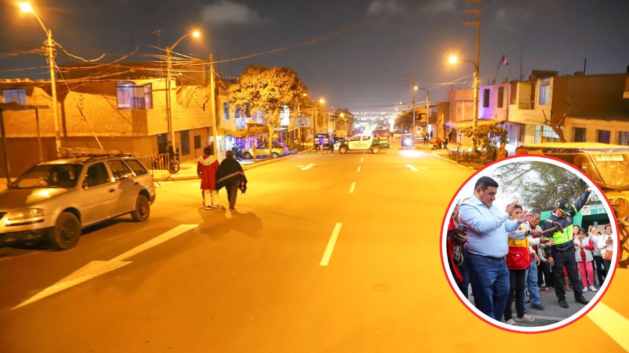 Se trata del mejoramiento de pistas en las calles Félix Aldao y Manuel Dorrego.