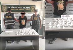 Chincha: intervienen a sujeto con 420 ketes de pasta básica de cocaína