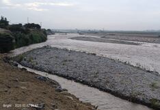 Río Pisco baja su caudal a pesar de las lluvias en la serranía del país