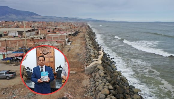 El catedrático Carlos Bocanegra presentó libro sobre destrucción de playa de Huanchaco y detalla que se gastaron más de S/ 100 millones en consultorías.