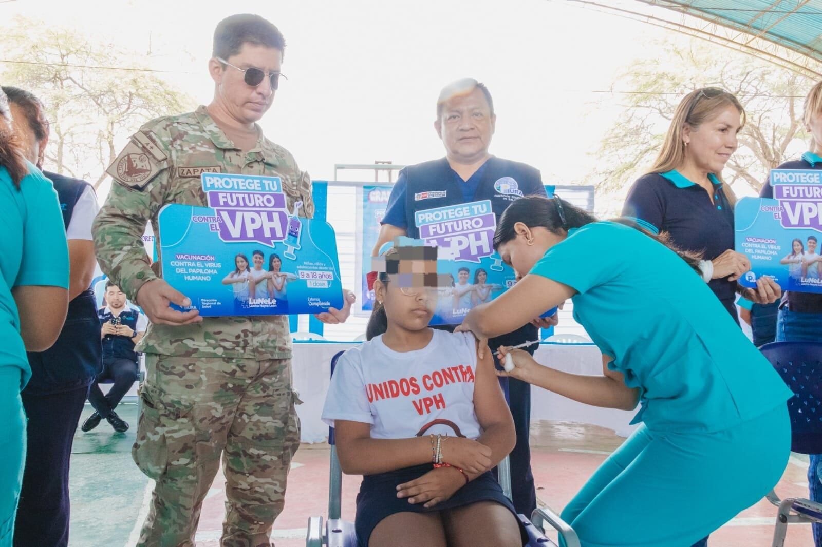 Vacunan a más de 48 mil menores contra el cáncer de cuello uterino