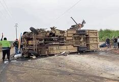 La Libertad: Seis muertos y 33 heridos en accidente vial