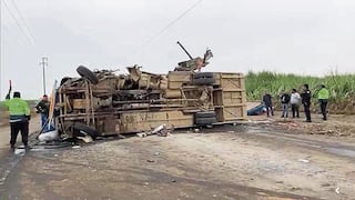 La Libertad: Seis muertos y 33 heridos en accidente vial