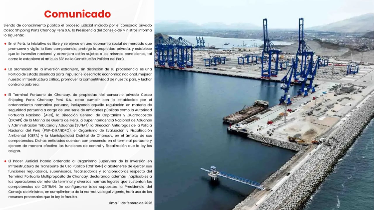 (Foto: Composición X - Andina)